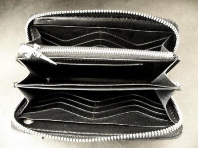 画像8: Atelier Mark Overlay Elephant Round Zip Wallet