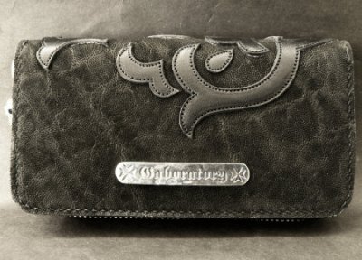 画像9: Atelier Mark Overlay Elephant Round Zip Wallet