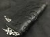 画像3: Atelier Mark Overlay Saddle Leather Round Zip Wallet (Slim Type・Black)