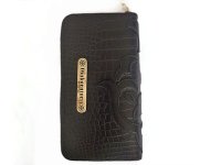 Atelier Mark Overlay Crocodile Belly Round Zip Wallet [RZ-11]