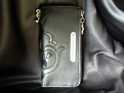 画像9: Atelier Mark Overlay Saddle Leather J -Zipper Wallet (Slim Type・Black)