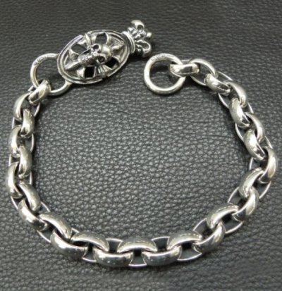 画像13: Sculpted Oval With Crown & All H.W.O Links Wallet Chain