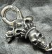 画像4: Skull Crown Clip & Long Neck Bulldog With All Half Skull Links Wallet Chain