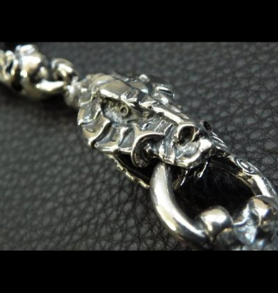 画像15: Skull On Snake Born Keeper With 2-Snake With Skull Links Wallet Chain