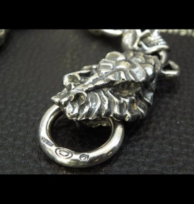 画像13: Skull On Snake Born Keeper With 2-Snake With Skull Links Wallet Chain