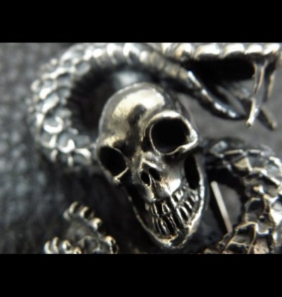 画像6: Skull On Snake Born Keeper With 2-Snake With Skull Links Wallet Chain