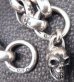 画像16: Skull On Crown Cross Oval Keeper With All H.W.O Links & Single Skull Drop Chain