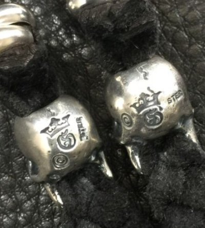 画像9: Snake Born Clip With Single Old Bulldog & 2Skulls Braid Leather Wallet Chain