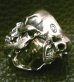 画像11: Xconz collaboration 4 Face Skull Ring