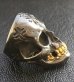 画像5: Xconz Collaboration 18k Gold Teeth Large Skull Ring 3rd generation