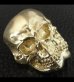 画像12: Xconz Collaboration Gold Double Face Medium Lage Skull Ring