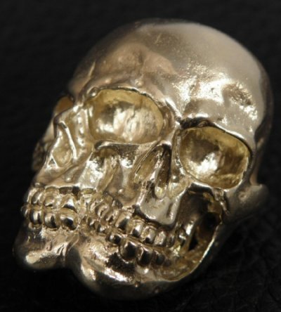 画像7: Xconz Collaboration Gold Double Face Medium Lage Skull Ring