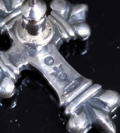 画像6: 1/64 4Heart Crown Cross With Diamond Pierce