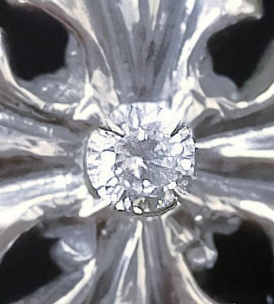 画像6: 1/48 Short Grooved Cross With Diamond Pierce