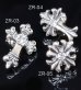 画像8: 1/64 4Heart Crown Cross With Diamond Pierce