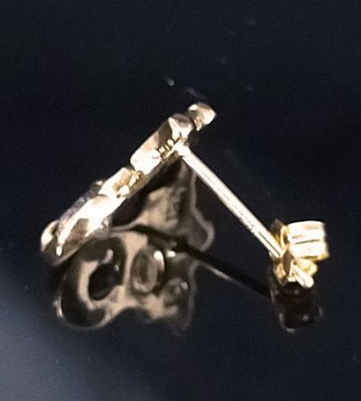 画像8: 18k Gold G&Crown Diamond Pierce