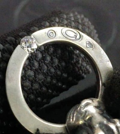 画像13: ZAZA Diamond Line Panther With ZAZA Floating Diamond O-Ring Pendant