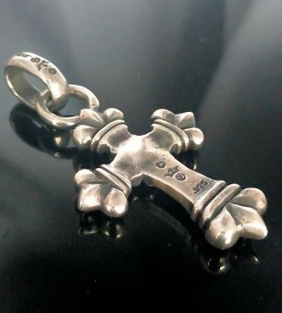 画像5: 1/8 4Heart Crown Long Cross With Super CZ DIamond Pendant