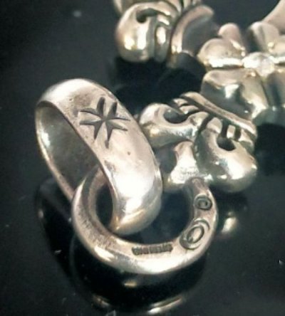 画像8: 1/8 4Heart Crown Long Cross With Super CZ DIamond Pendant