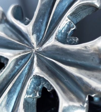 画像18: 49ct.Purple Kunzite With Grooved Short Cross Pendant