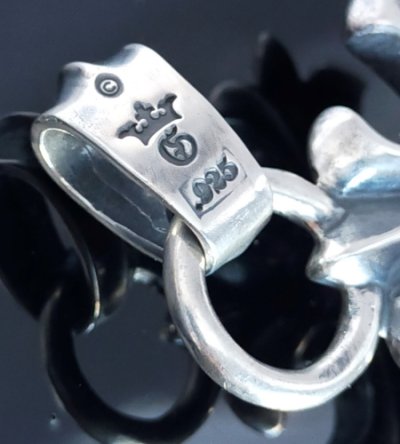 画像16: 49ct.Purple Kunzite With Grooved Short Cross Pendant