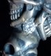 画像7: Triple Skull With Crown Dagger With Super CZ Diamond Pendant