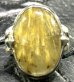 画像2: Golden Rutilelated Yellow Quartz Zaza Ring (2)