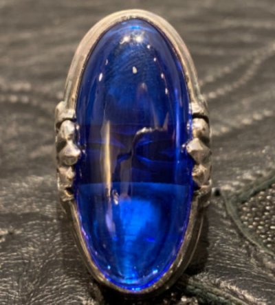 画像1: Light Blue Sapphire Zaza Ring