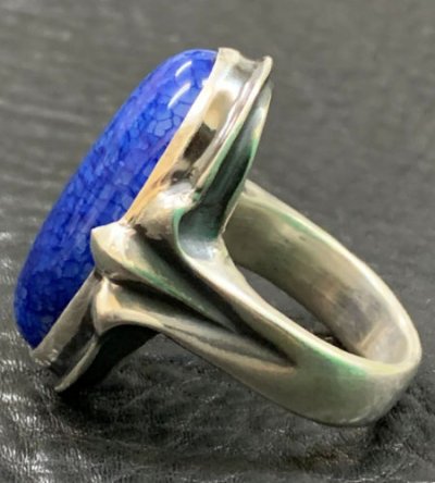 画像5: Dark Blue Agate Zaza Ring