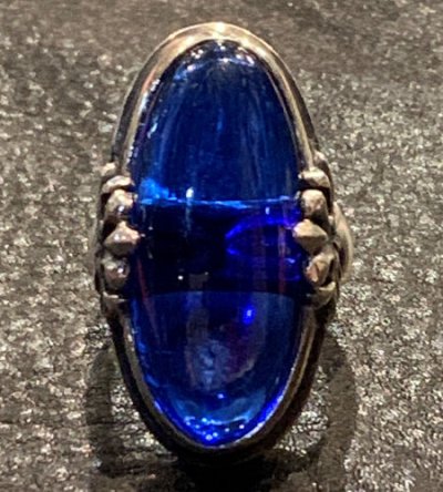 画像4: Blue Sapphire Zaza Ring
