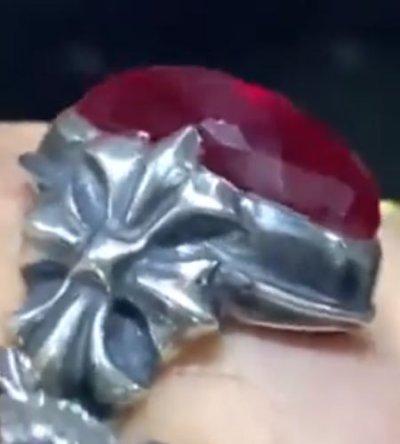 画像6: Facet Cut Ruby Zaza Ring