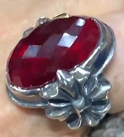 画像5: Facet Cut Ruby Zaza Ring