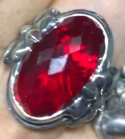 画像3: Facet Cut Ruby Zaza Ring