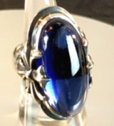Blue Sapphire Zaza Ring
