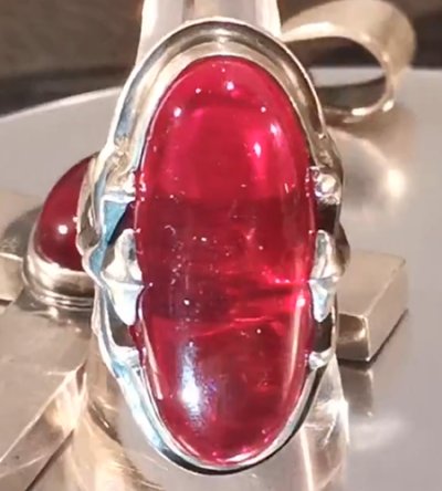 画像3: Cabochon Cut Ruby Zaza Ring