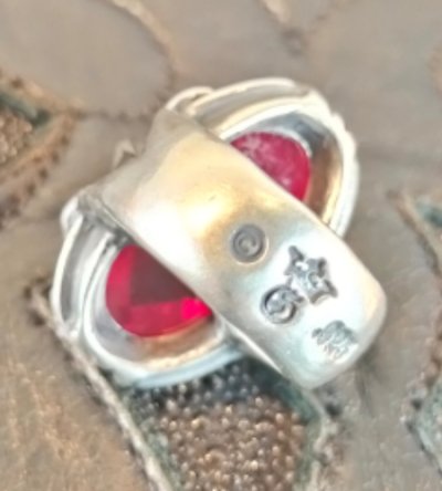 画像4: Facet Cut Ruby Zaza Ring