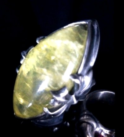 画像12: Large Lemon Quartz Zaza Ring