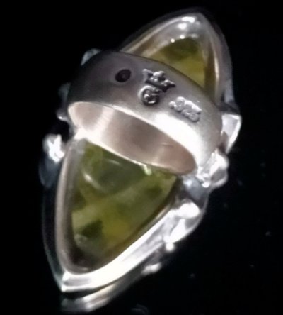 画像8: Large Lemon Quartz Zaza Ring