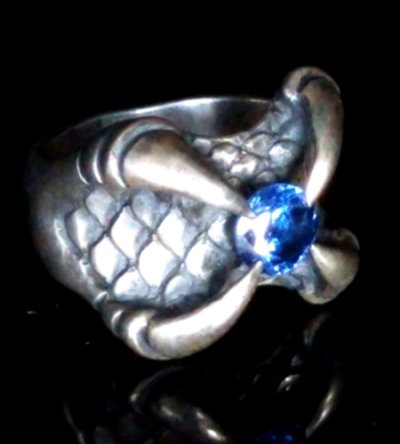 画像8: Super CZ Diamond Small Iron Claw Ring