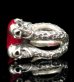 画像3: Ruby Chiseled Infinity Ring