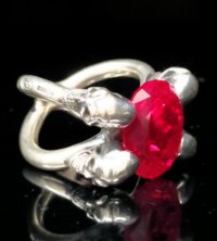 Ruby Infinity Ring