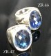 画像10: Facet Cut Blue Sapphire Signet Zaza Ring