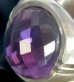画像7: Facet Cut Change Color Purple Sapphire Signet Zaza Ring