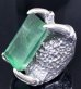 画像9: 78.50Ct Emerald Cut Fluorite Master Predator Ring