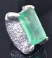 画像4: 78.50Ct Emerald Cut Fluorite Master Predator Ring