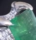 画像12: 78.50Ct Emerald Cut Fluorite Master Predator Ring