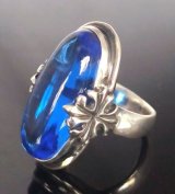 Blue Spinel Zaza Ring