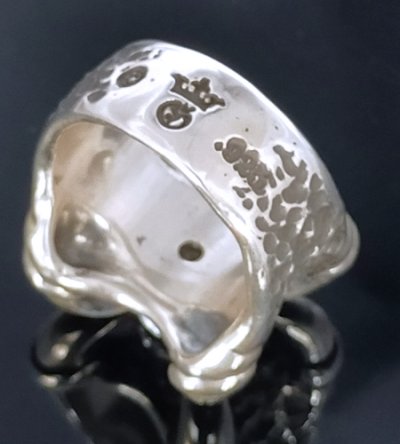 画像4: 10mm White Sapphire Medium Predator Ring