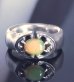 画像1: Opal On Sculpted Oval Zaza Ring (1)