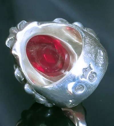 画像6: Facet Cut Ruby Zaza Ring ※21号即納品あり